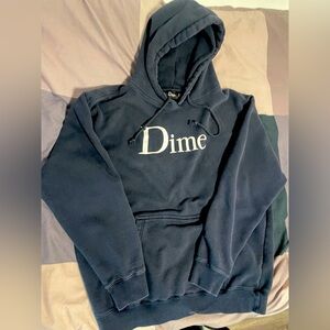 Dime Hoodie Navy Blue